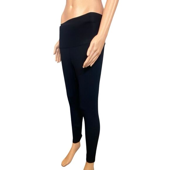 Yogalicious Lux Black High Waisted Leggings Womens Size Small Yoga Pants - Picture 1 of 4